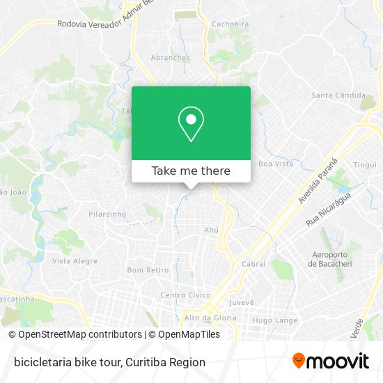 bicicletaria bike tour map