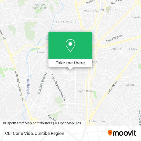 CEI Cor e Vida map