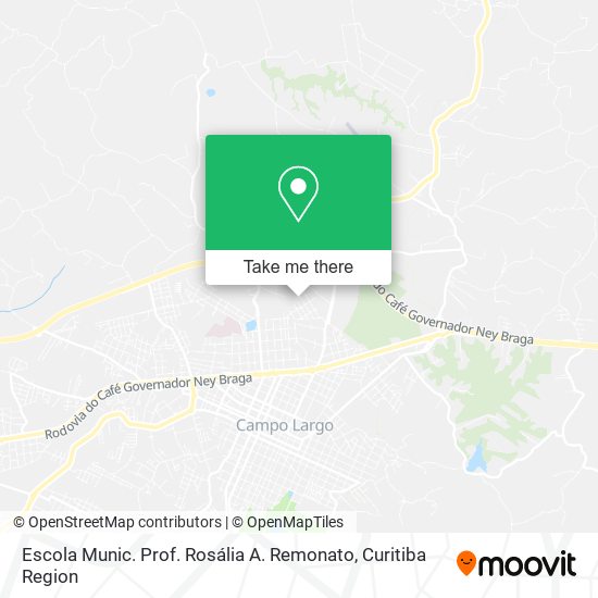 Escola Munic. Prof. Rosália A. Remonato map