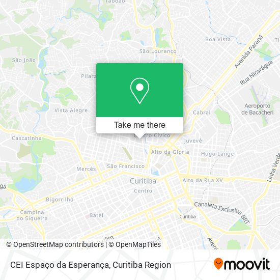 CEI Espaço da Esperança map