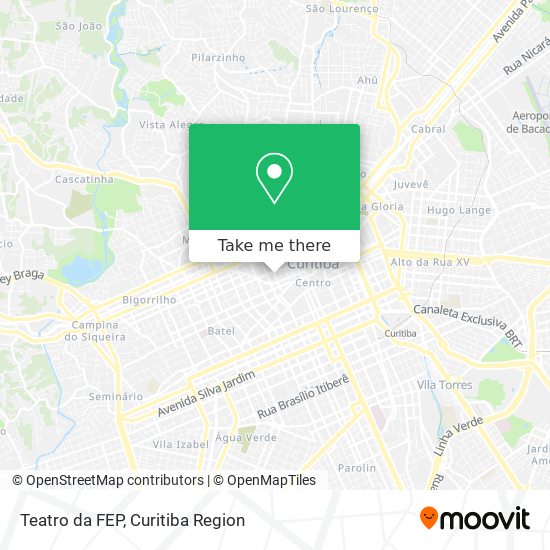 Teatro da FEP map