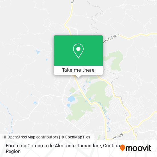 Fórum da Comarca de Almirante Tamandaré map