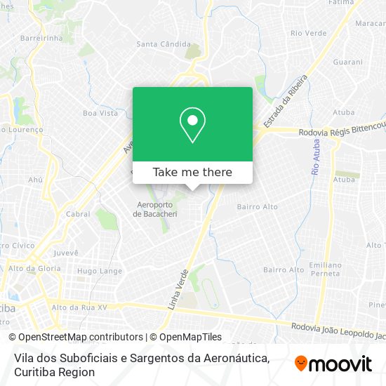 Vila dos Suboficiais e Sargentos da Aeronáutica map