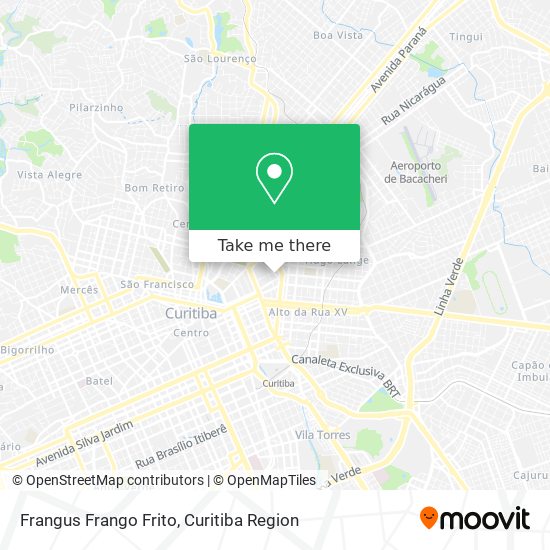 Mapa Frangus Frango Frito