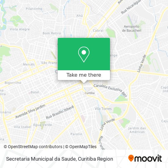 Secretaria Municipal da Saude map