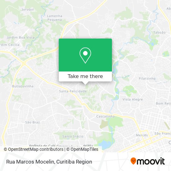 Rua Marcos Mocelin map