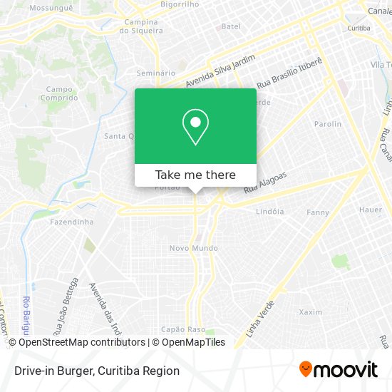 Drive-in Burger map