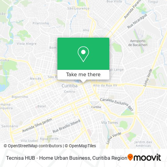 Tecnisa HUB - Home Urban Business map