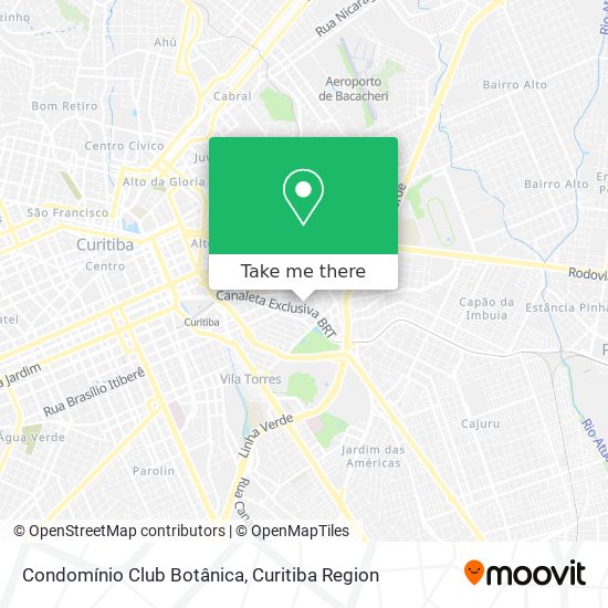 Condomínio Club Botânica map