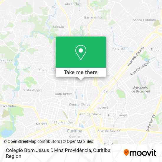 Colegio Bom Jesus Divina Providência map