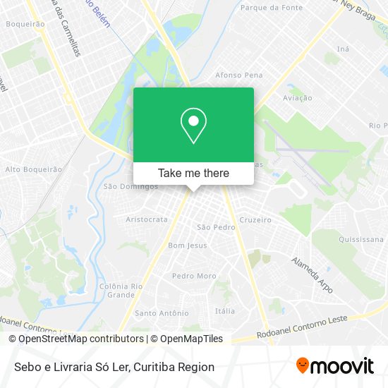Sebo e Livraria Só Ler map