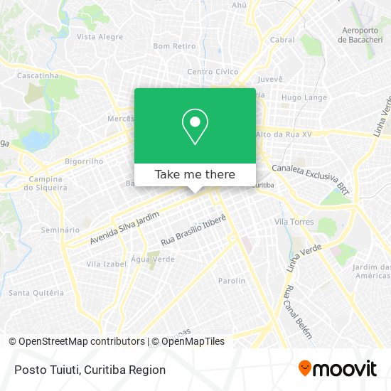 Posto Tuiuti map