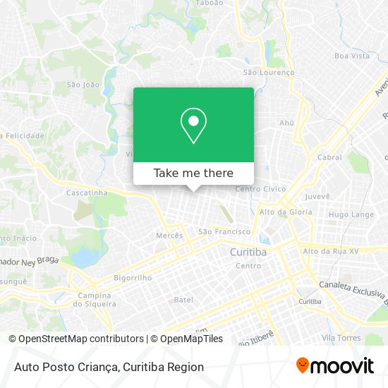 Auto Posto Criança map