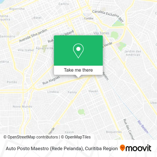 Auto Posto Maestro (Rede Pelanda) map