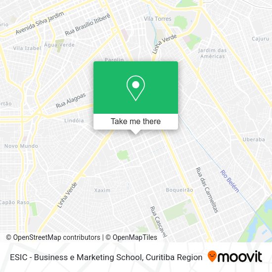 ESIC - Business e Marketing School map