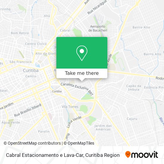 Cabral Estacionamento e Lava-Car map