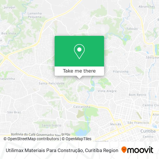 Mapa Utilimax Materiais Para Construção