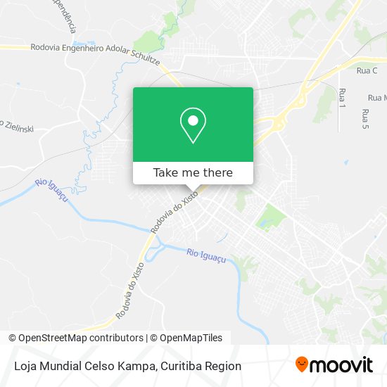 Loja Mundial Celso Kampa map