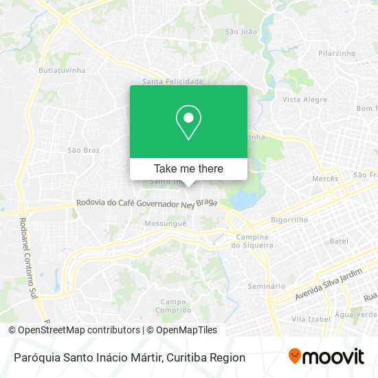 Paróquia Santo Inácio Mártir map