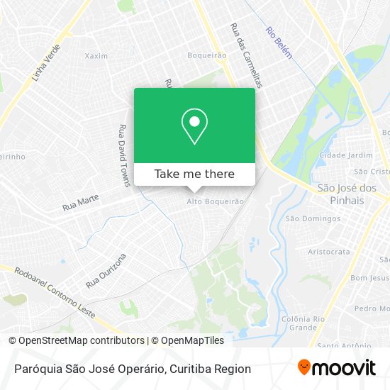 Paróquia São José Operário map