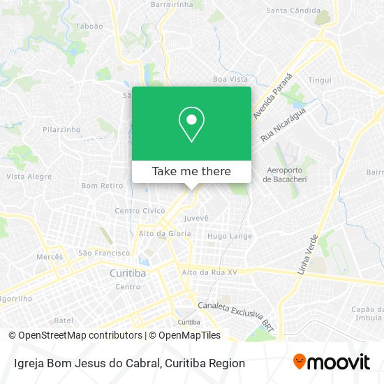 Igreja Bom Jesus do Cabral map