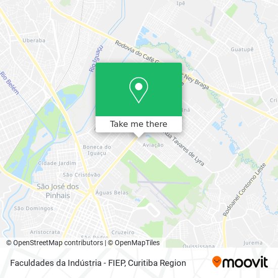 Faculdades da Indústria - FIEP map