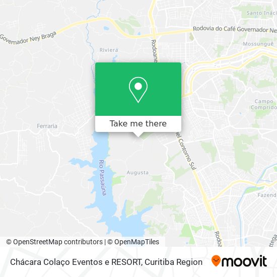 Chácara Colaço Eventos e RESORT map