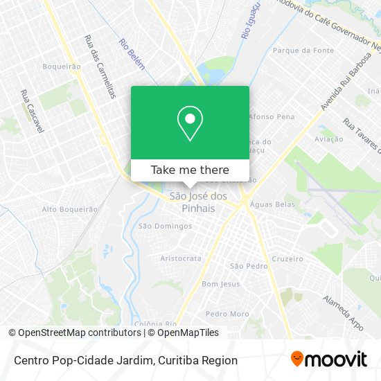 Centro Pop-Cidade Jardim map