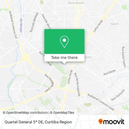Quartel General 5ª DE map