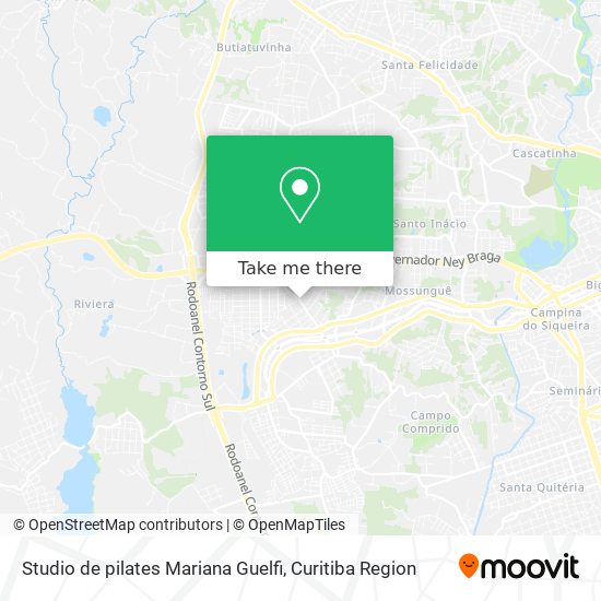 Studio de pilates Mariana Guelfi map