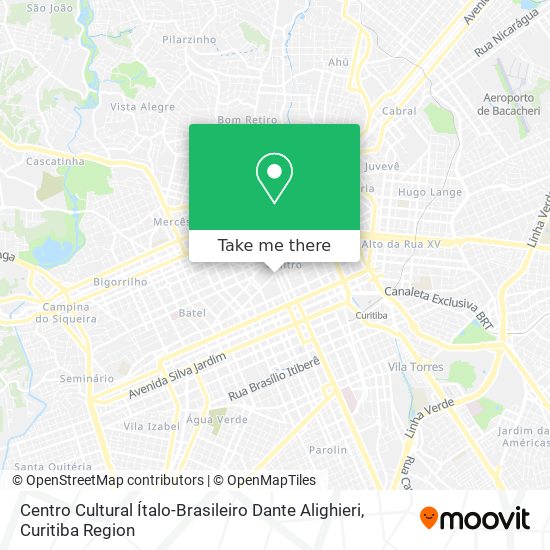 Centro Cultural Ítalo-Brasileiro Dante Alighieri map