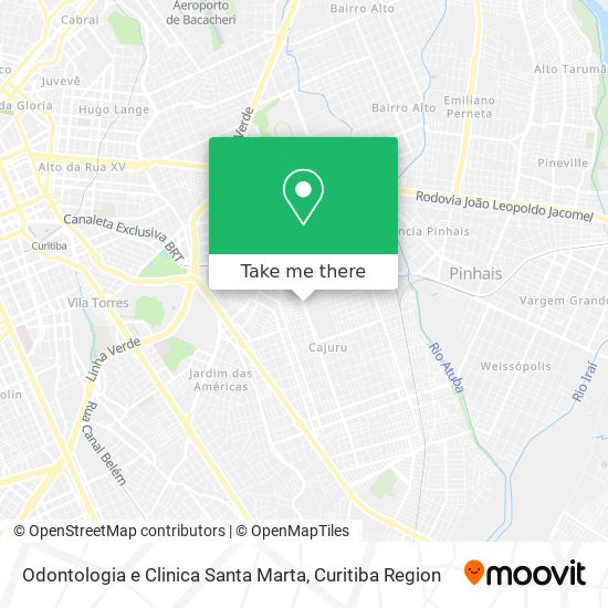 Odontologia e Clinica Santa Marta map