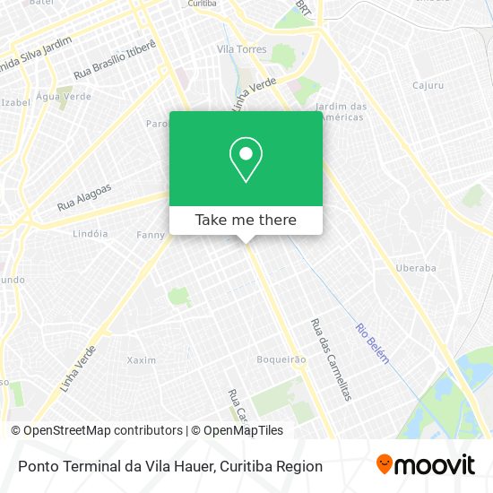 Ponto Terminal da Vila Hauer map