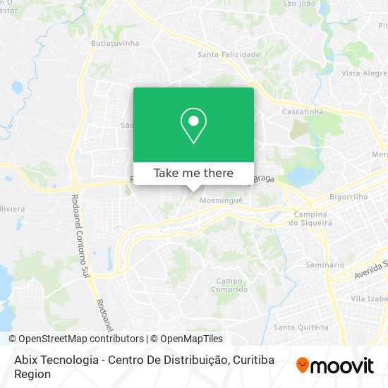 Abix Tecnologia - Centro De Distribuição map
