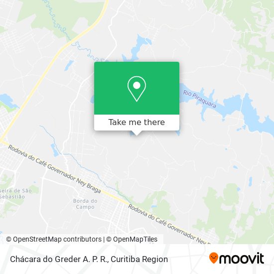 Chácara do Greder A. P. R. map