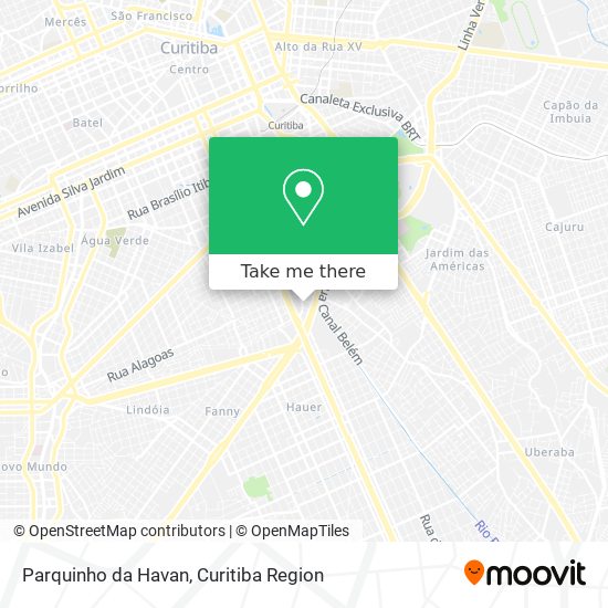 Parquinho da Havan map