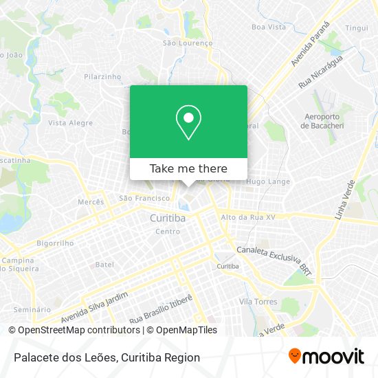 Palacete dos Leões map