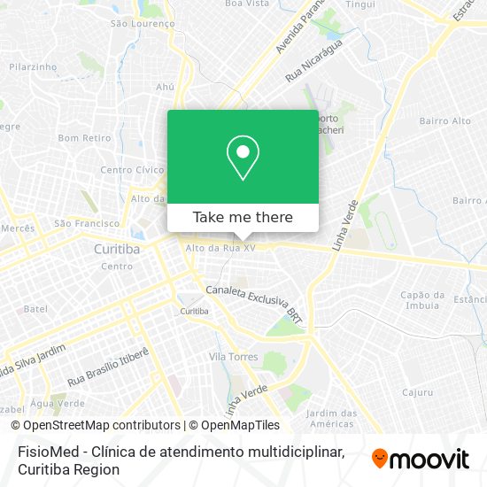 FisioMed - Clínica de atendimento multidiciplinar map