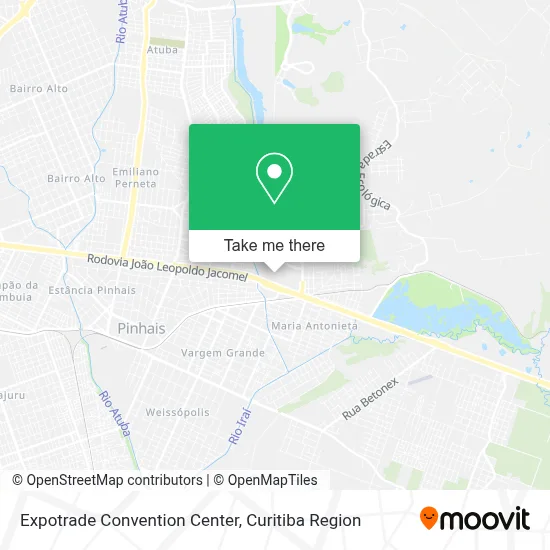 Expotrade Convention Center map