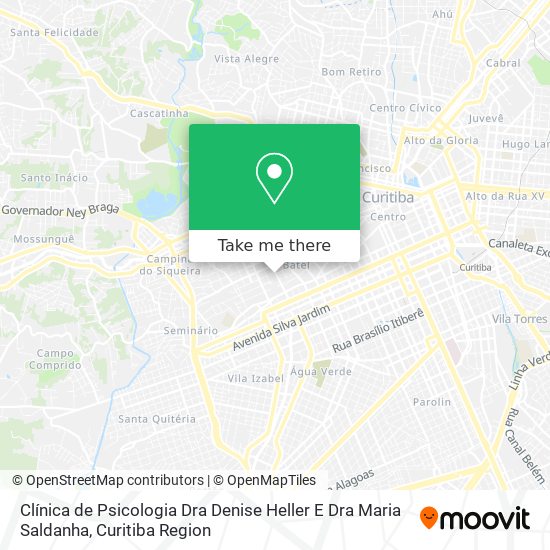 Clínica de Psicologia Dra Denise Heller E Dra Maria Saldanha map