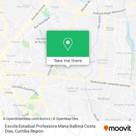 Escola Estadual Professora Maria Balbina Costa Dias map