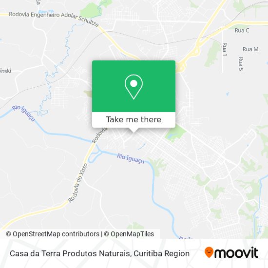 Casa da Terra Produtos Naturais map