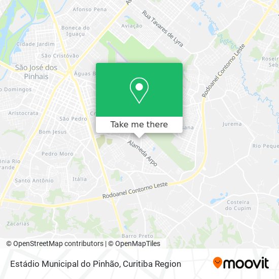 Estádio Municipal do Pinhão map