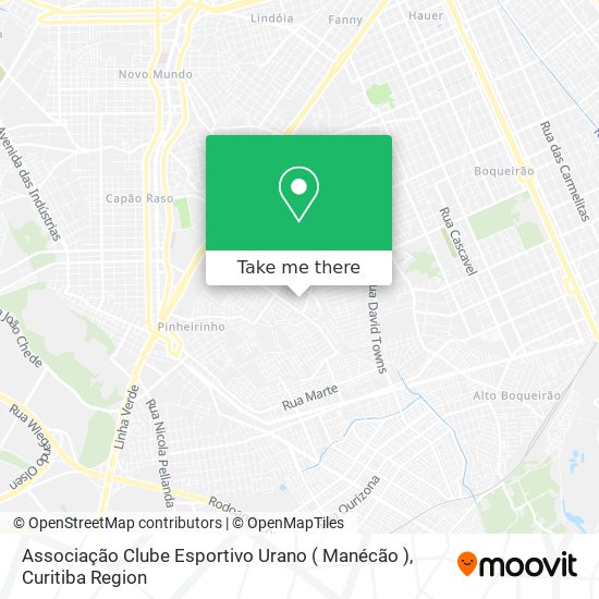 Associação Clube Esportivo Urano ( Manécão ) map