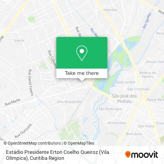Estádio Presidente Erton Coelho Queiroz (Vila Olímpica) map