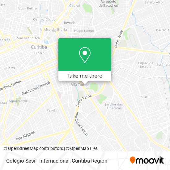 Colégio Sesi - Internacional map