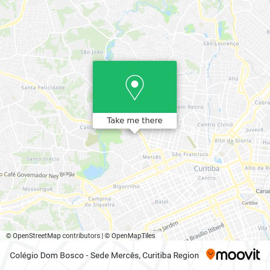 Colégio Dom Bosco - Sede Mercês map