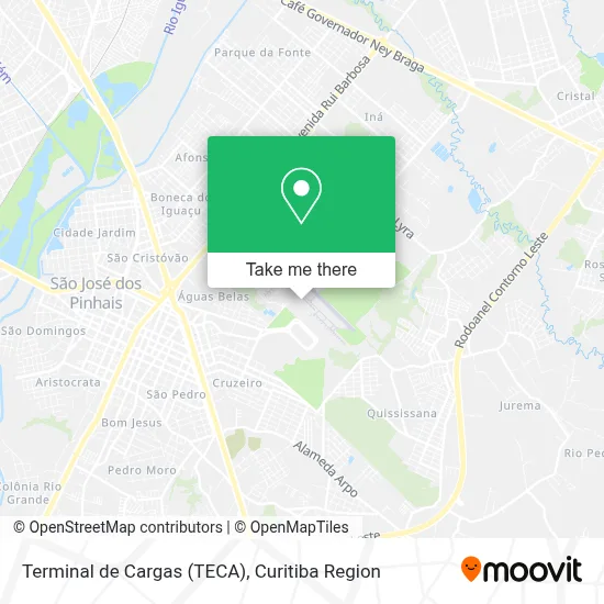 Terminal de Cargas (TECA) map