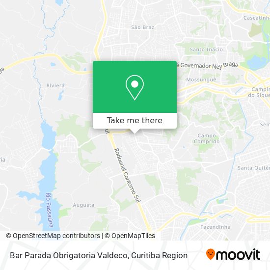 Bar Parada Obrigatoria Valdeco map