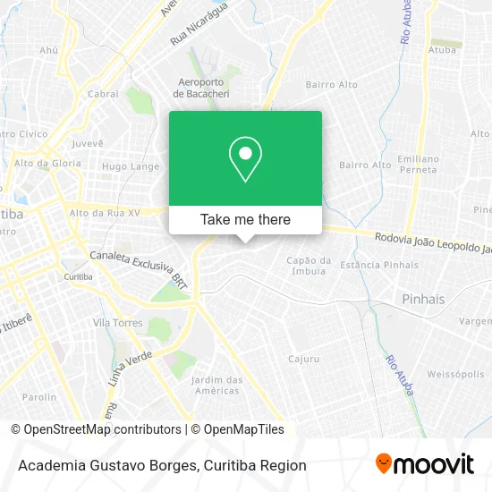 Academia Gustavo Borges map